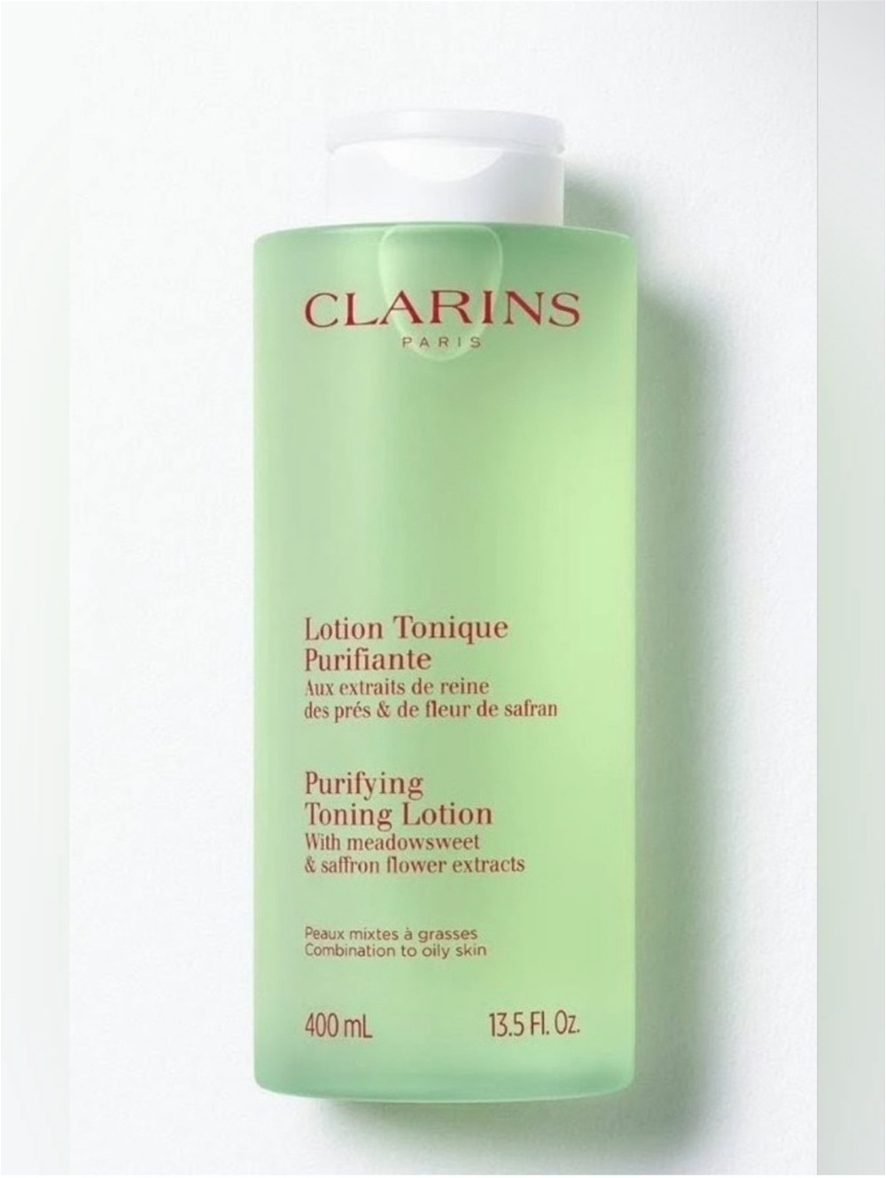 Clarins JUMBO Purifying Toning Lotion with Microbiote Complex 400 ml NEW